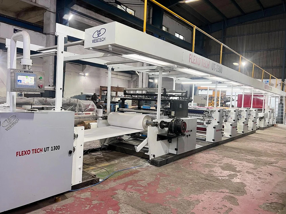 Wide Web Flexo Printing Machine - Feature: Lower Energy Consumption