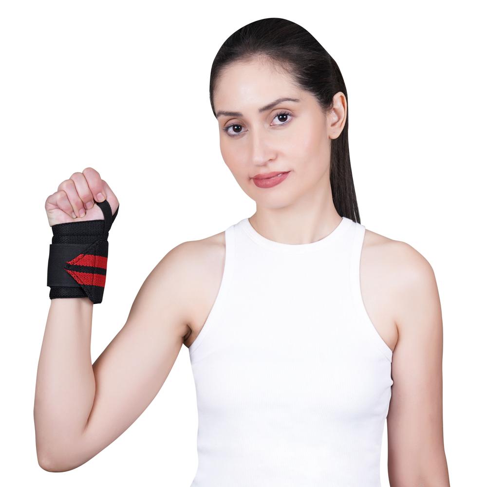 Gym Wristband With Thumb