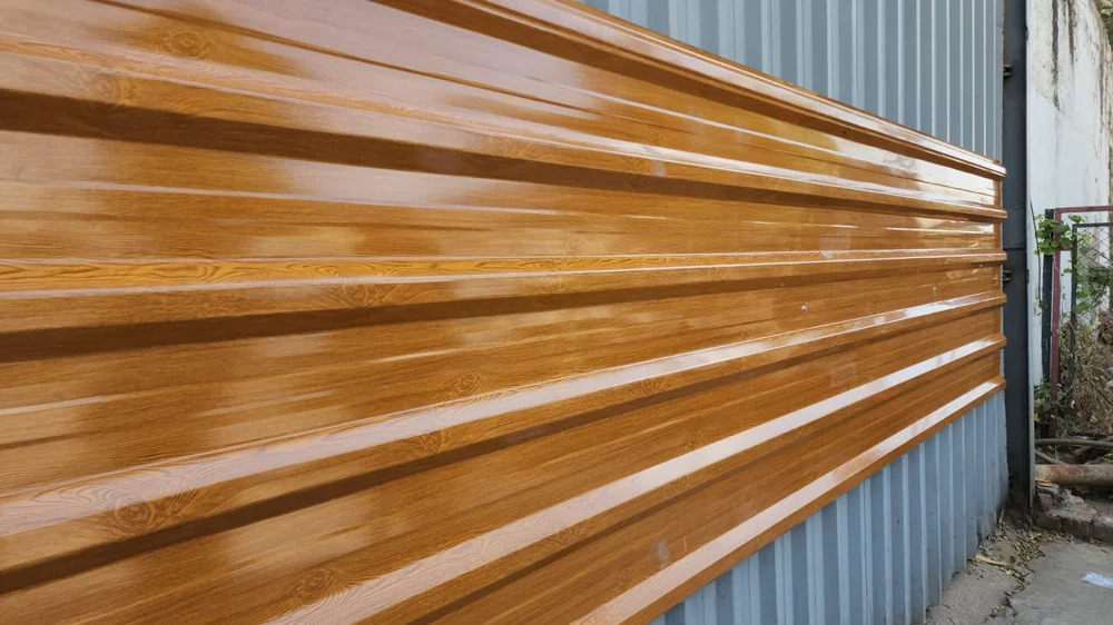 Wood Finish Coated Steel Sheets