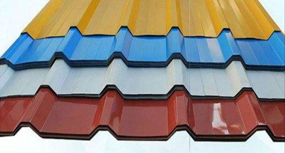 Colour Coated Steel Roof Cladding Sheets