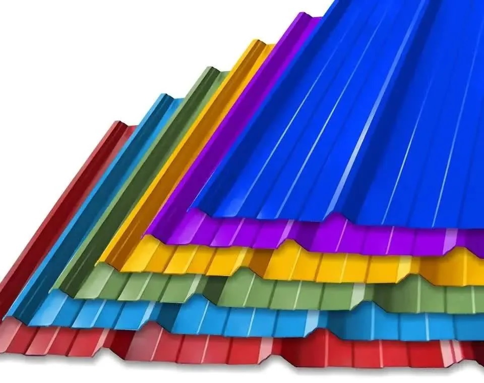 Colour Coated Steel Roof Cladding Sheets