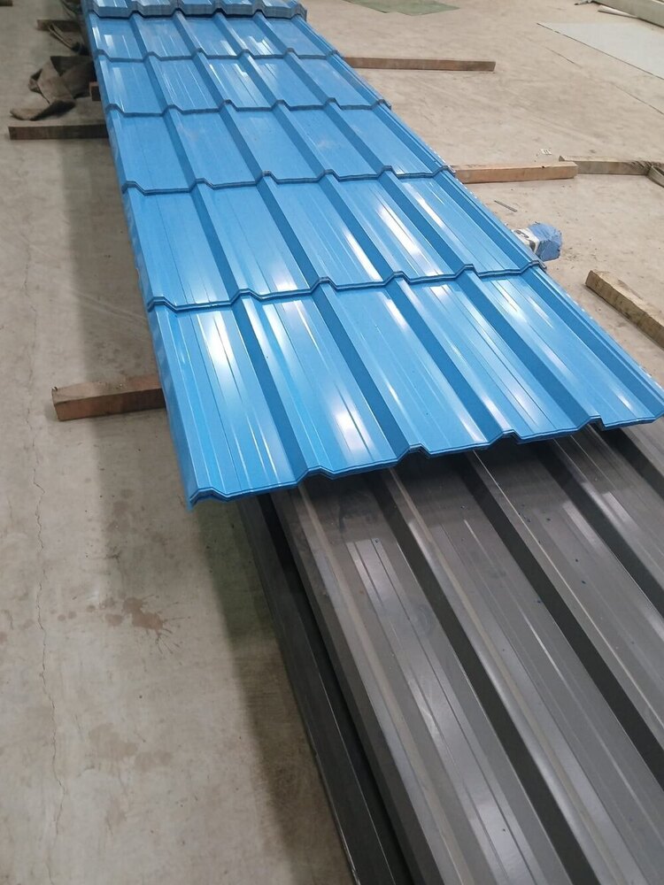 Colour Coated Steel Roof Cladding Sheets