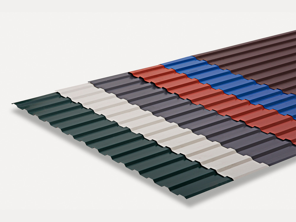 Colour Coated Steel Wall Cladding Sheets - Color: Multiple