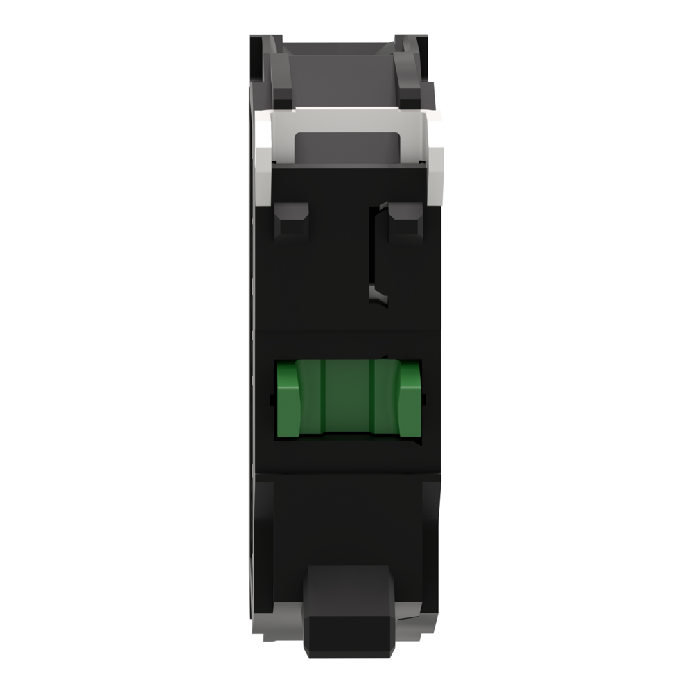 Zbe101-single Contact Block, Silver Alloy, Screw Clamp Terminal, 1 No