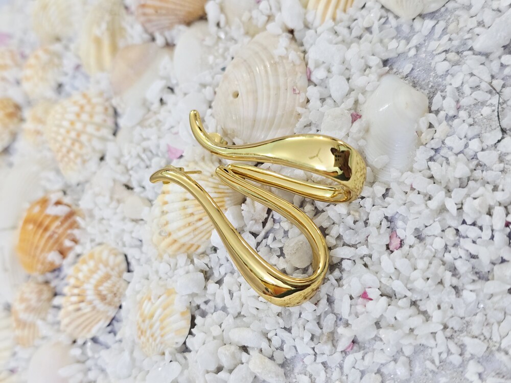 Western Earrings - Color: White