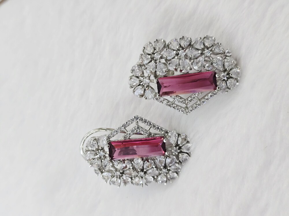 Silver Ad Earrings - Design: Elegant