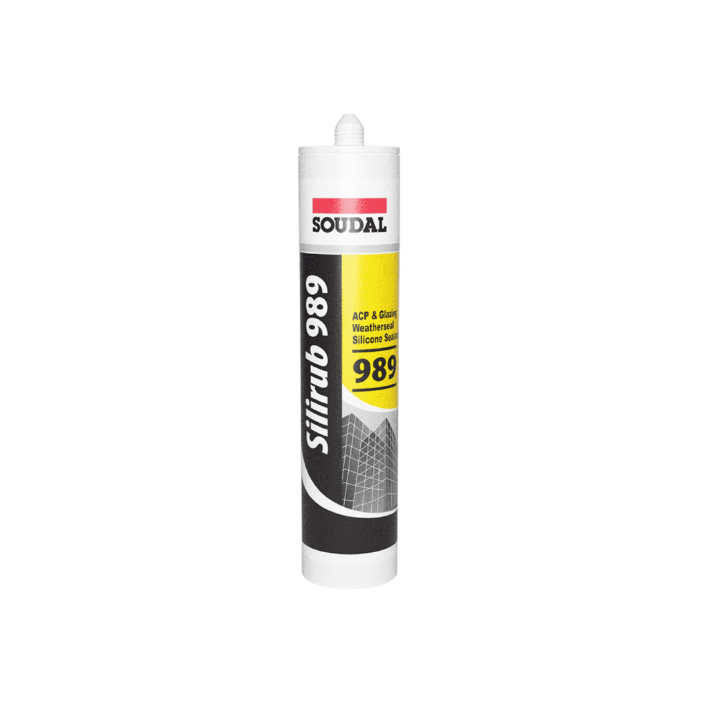 Soudal 989 Weather Proof Sealant - Color: Transparent