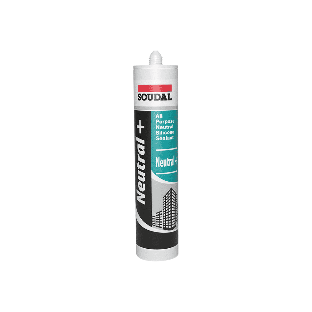 Soudal Silicone Sealant Neutral Plus - Color: Transparent