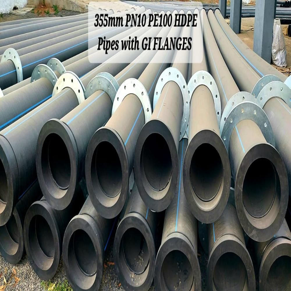 Hdpe Socket End Pipe - Application: Water Supply