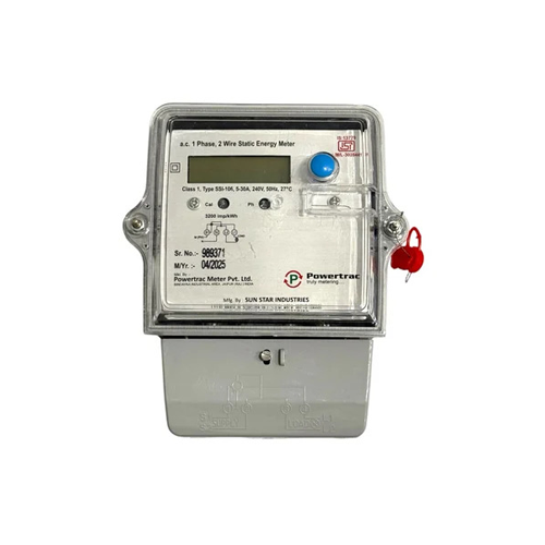 1 Phase Digital Energy Meter - Frequency (Mhz): 50 Hertz (Hz)