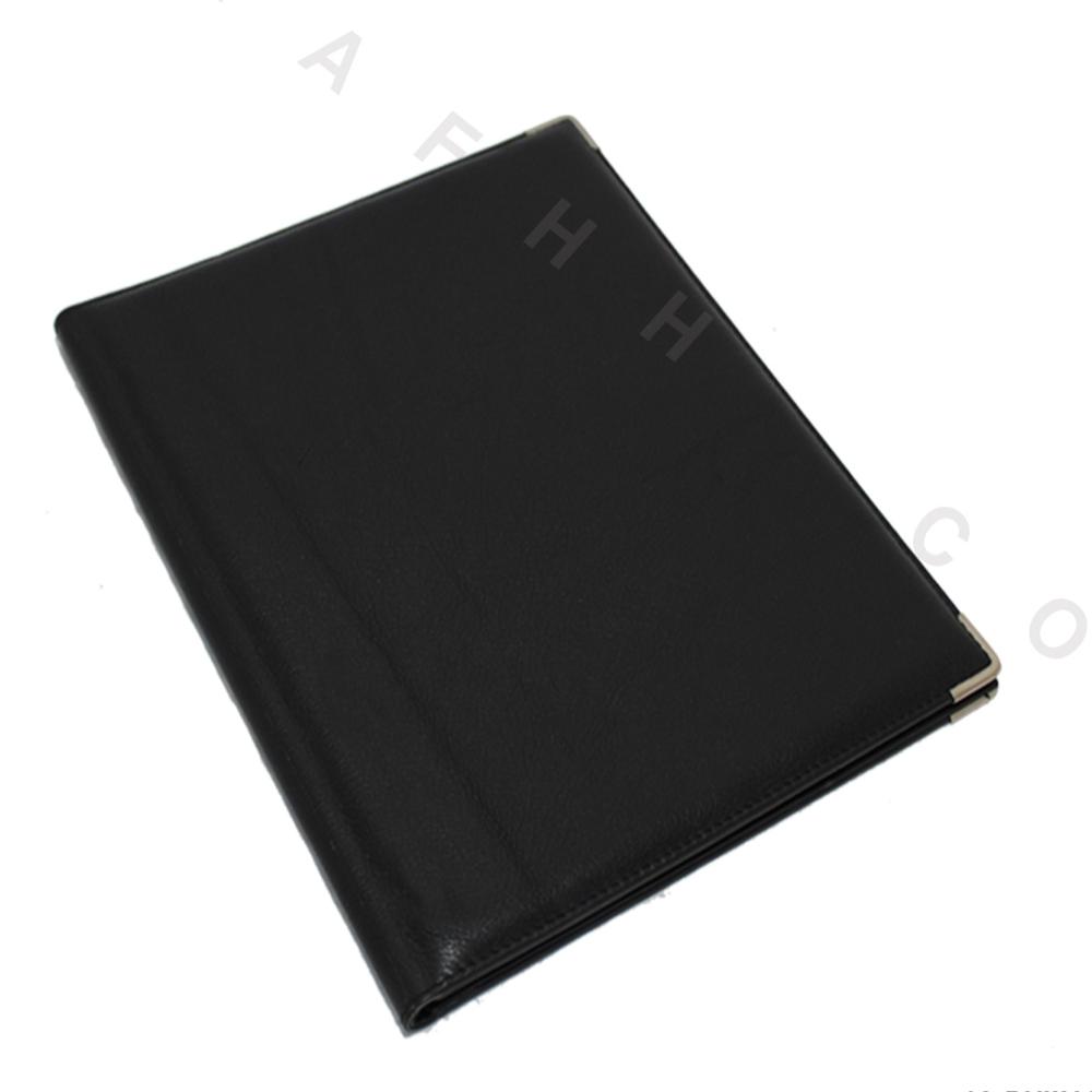 Single Leather Menu Folder