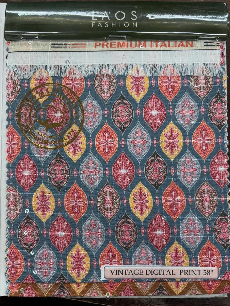 100% COTTON DIGITAL PRINT