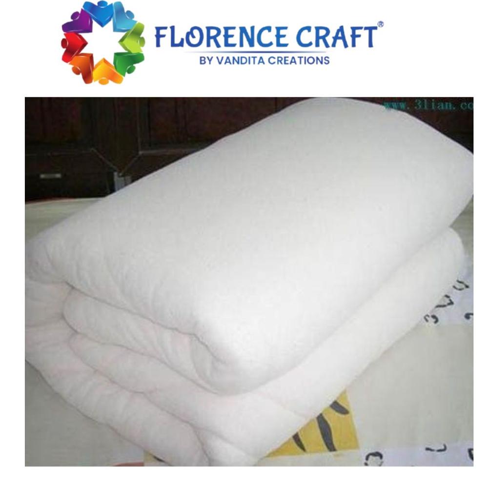 Bleach Cotton Batting - Application: Home Furnishing