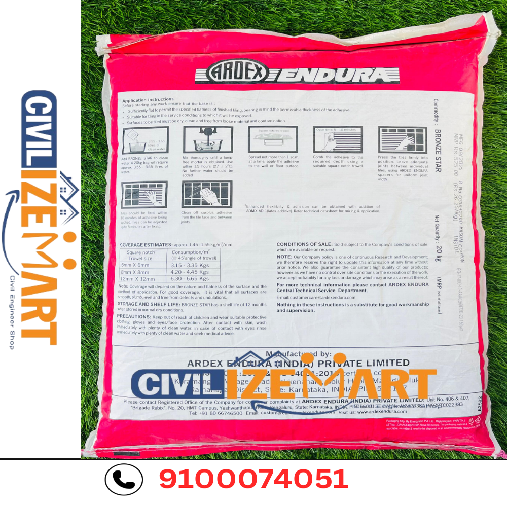 ARDEX ENDURA BRONZE STAR