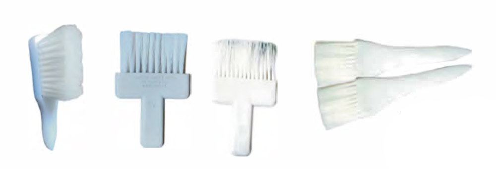 Powder - Balance Cleaning Brush - Color: White / Light Brown