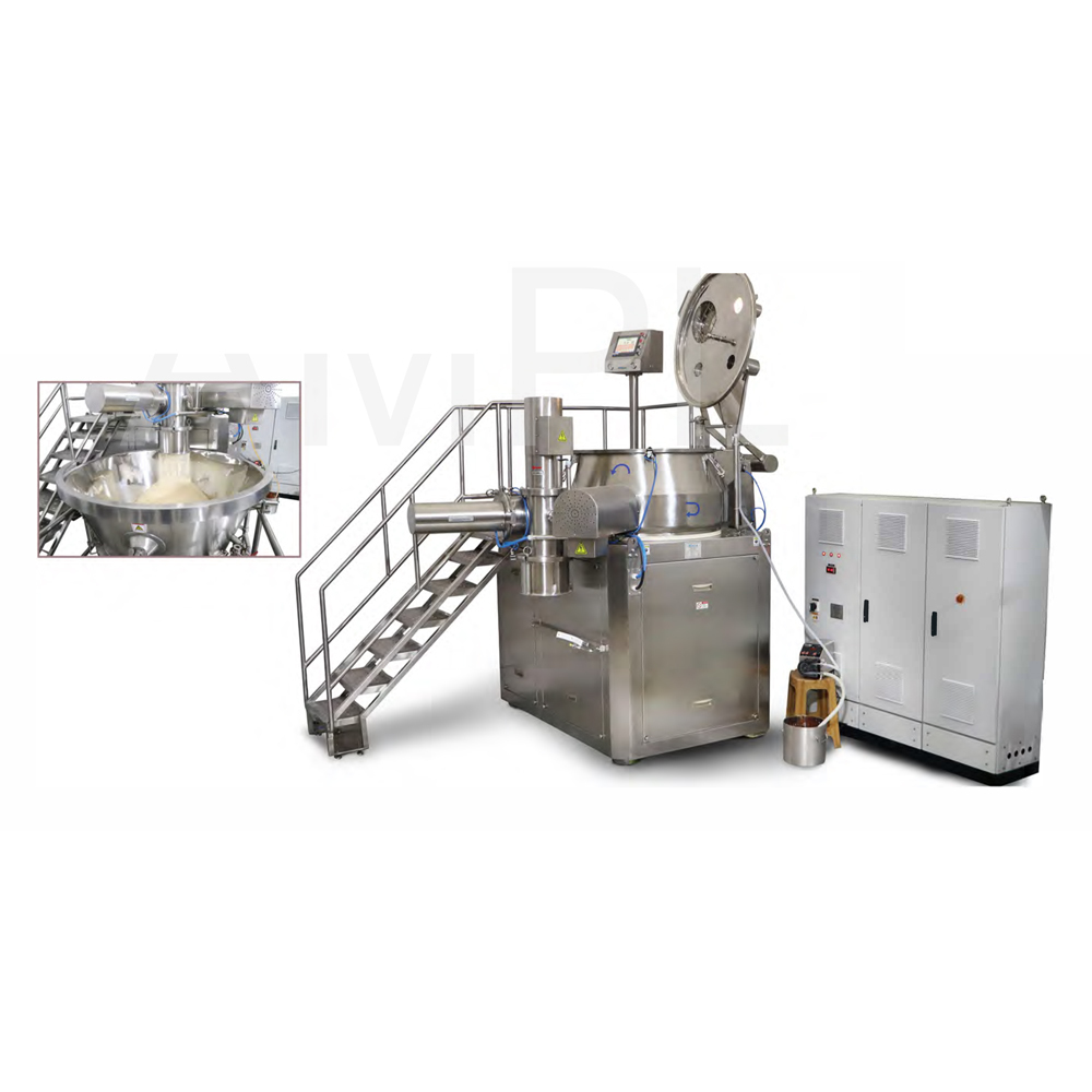 Rapid Mixer Granulator - Color: Silver