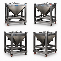Intermediate Process Container - Color: Silver