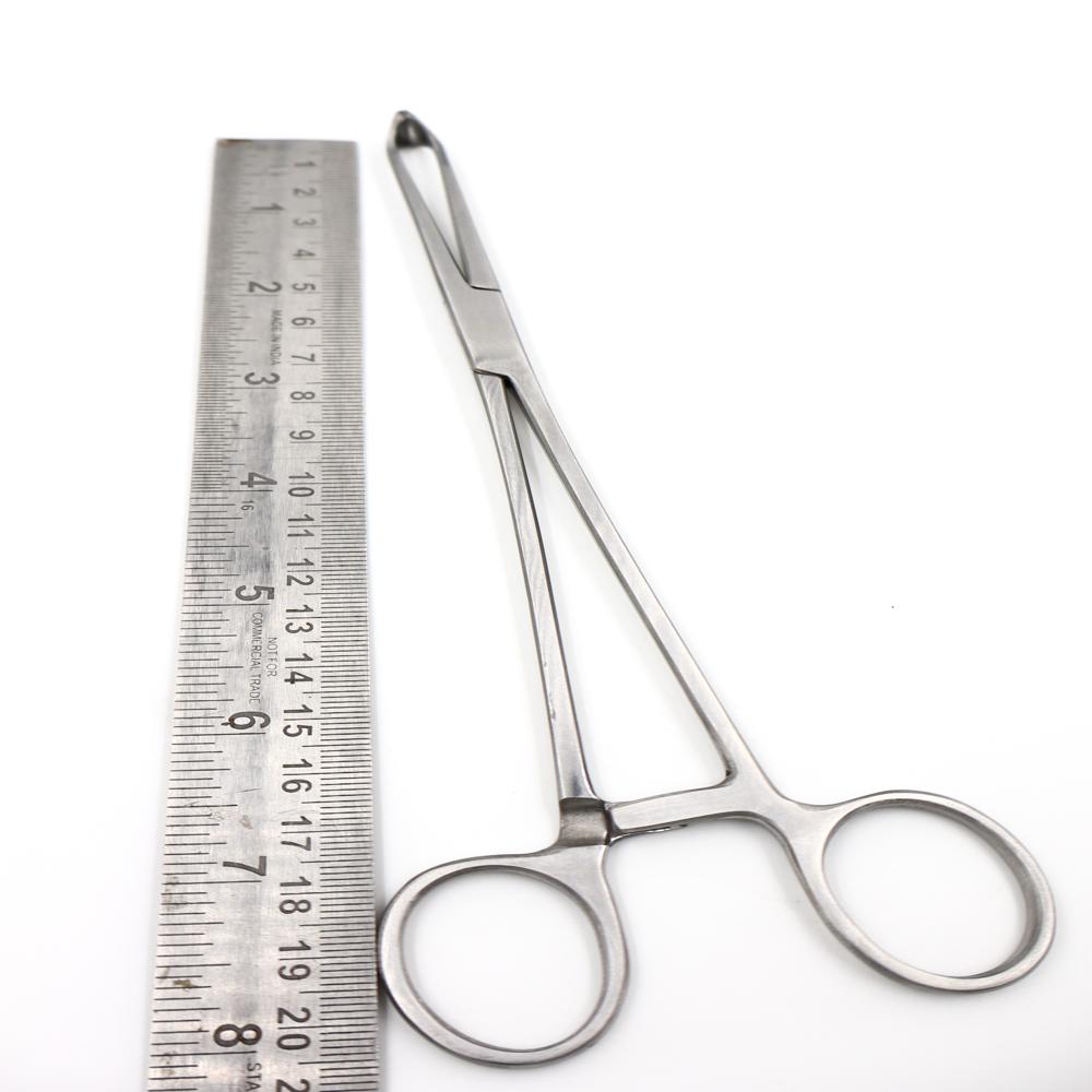 Allis Tissue Forcep Non Traumatic Jaw Imported 8 Inch - Material: Steel
