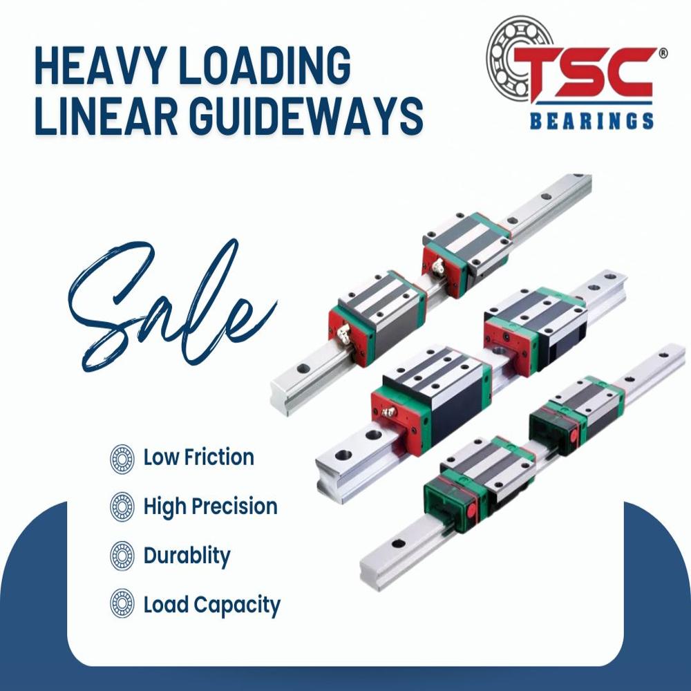 Tsc Hgh20ca  Heavy Duty Linear Rail Block Series - Color: Silver