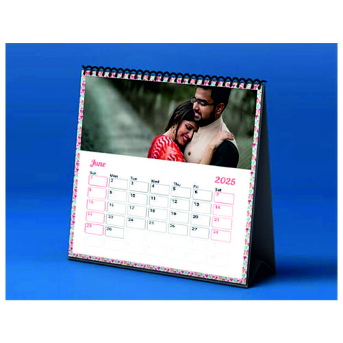 Table Calendar - Binding: Perfect Binding