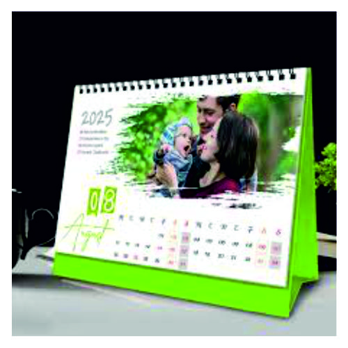 Table Calendar - Binding: Perfect Binding
