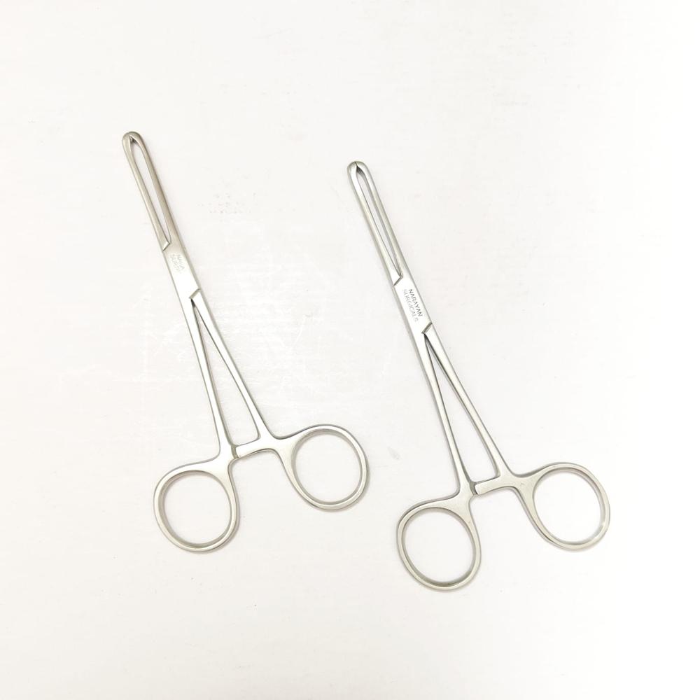 Single Tooth Allis Tissue Forcep 6 Inch Pack Of 2 - Material: Steel