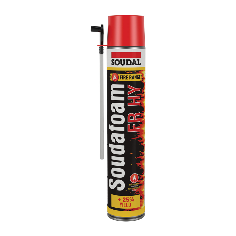 Soudal Pu Foam Fire Resistant - Color: Transparent