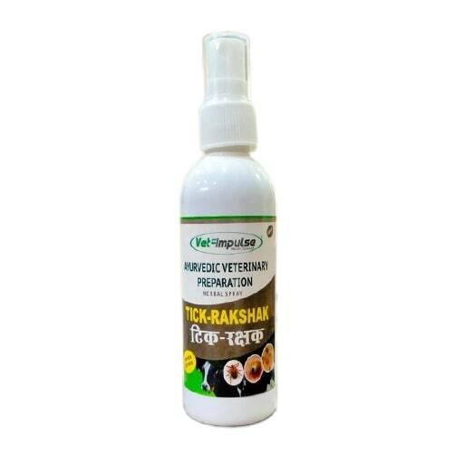 Tick Rakshak Spray - Color: Light Brown To Pale Yellow Liquid