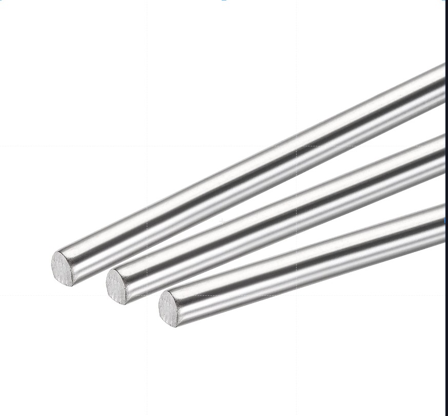 Ss Round Rod - Color: Silver Grey