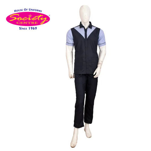 Modern Housekeeping Uniform - Color: Black
