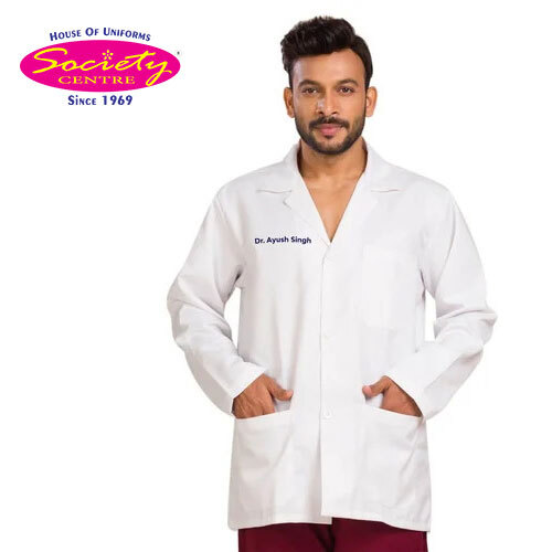 Laboratory Apron - Color: White