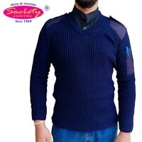 Security Guard Sweater - Color: Blue