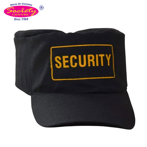 Security Guard Cap - Color: Black