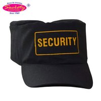 Security Guard Cap - Color: Black