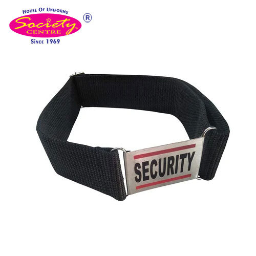 Security Guard Belt - Color: Black