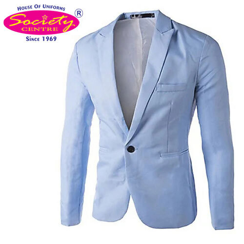 Men Casual Blazer - Color: Blue