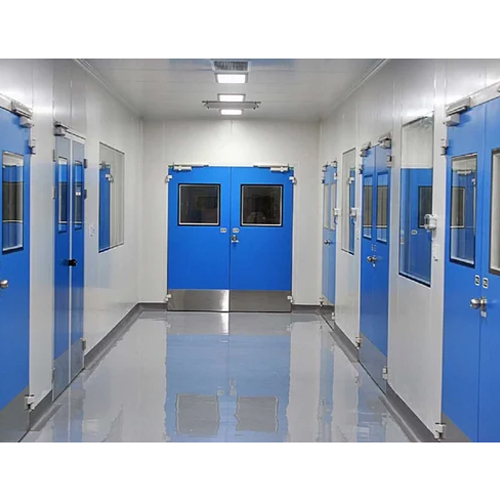 Double Door With Accessories - Application: Rotect Against Fire And Smoke