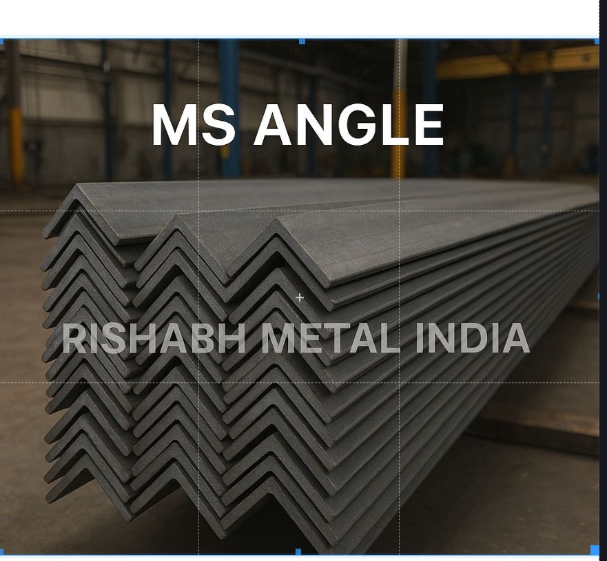 Mild Steel Angle - Color: Silver