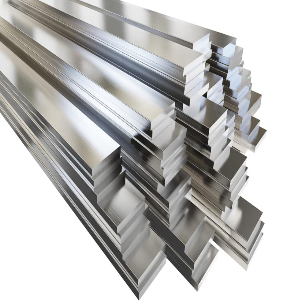 Stainless Steel Angle - Polished Silver Finish | Steel Profiles For Durable Structural Applications