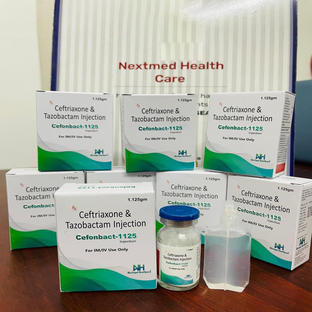 Ceftiraxone+ Tazo - Drug Type: Injection