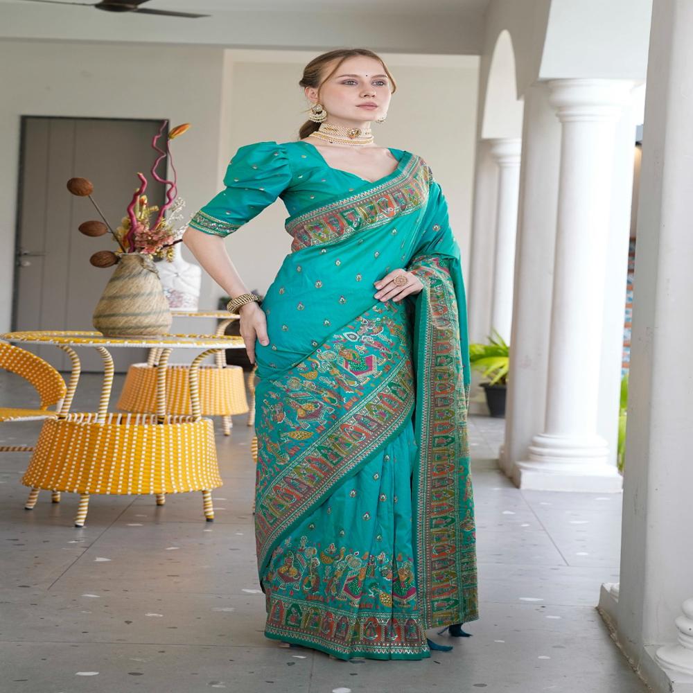 Modern Women Designer Saree