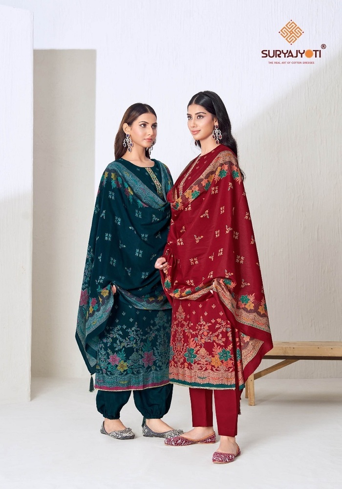 Suryajyoti Pushpa Vol 15 Dress Material