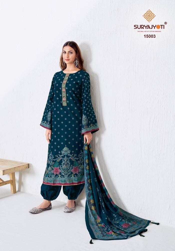 Suryajyoti Pushpa Vol 15 Dress Material