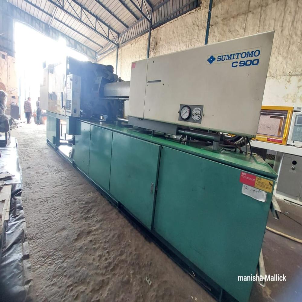 Sumitomo Sh 220 Ton Machine - Color: Standard White + Blue / Customizable