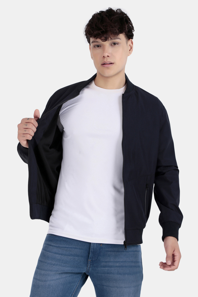 Navy Blue Jacket - Color: Black
