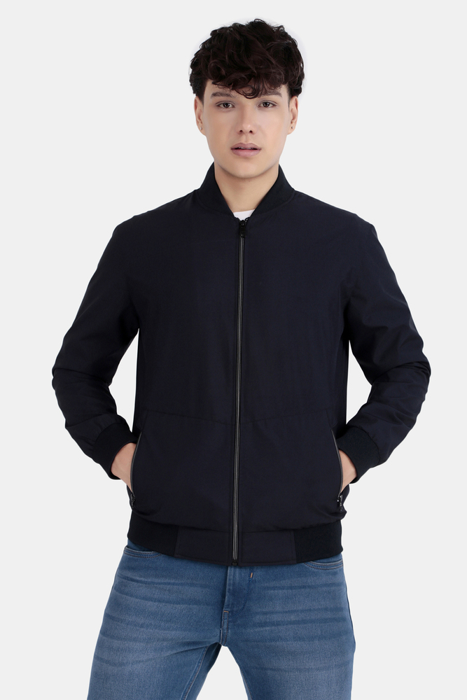Navy Blue Jacket - Color: Black