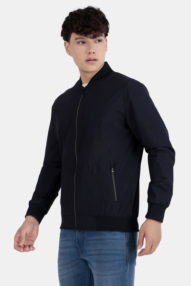Navy Blue Jacket - Color: Black