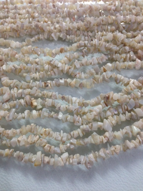 Australian Opal Tumbled Chips Necklaces