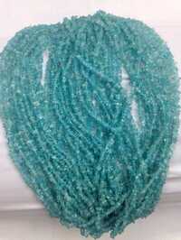 Blue Apatite Tumbled Chips Necklaces - Design: Attractive