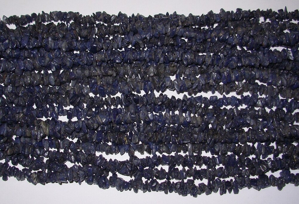 Blue Aventurine Tumbled Chips Necklaces - Design: Attractive